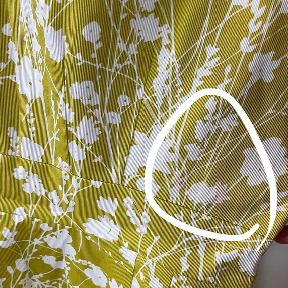 Taylor| Floral Dress in Bright Neon Tone, Size 4•••Perfect for Spring! - Picture 15 of 16